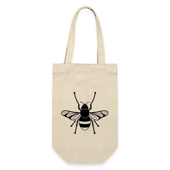 bee - Gift Bag for Bottles - nature - Front