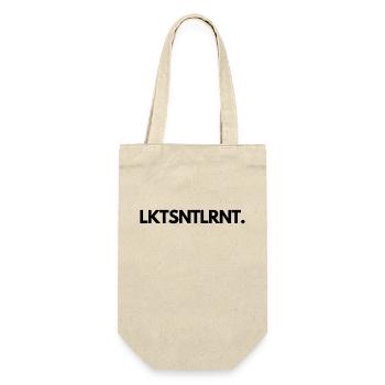 LKTSNTLRNT. - Geschenkbeutel für Flaschen - Natur - Vorne
