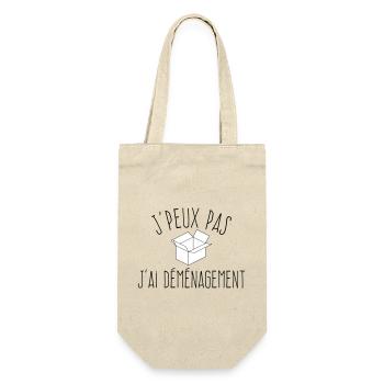 J'peux pas j'ai déménagement - L'excuse classique - Sac à bouteille - nature - Devant