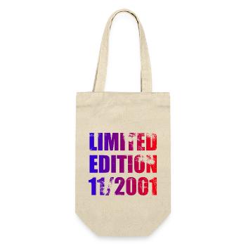 22nd Anniversary Limited Edition 11/2001 - Gift Bag for Bottles - nature - Front