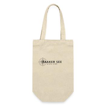 Faakersee Compass Design - Gift Bag for Bottles - nature - Front