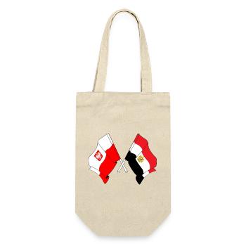 Flag Poland, flag Egypt - Gift Bag for Bottles - nature - Front