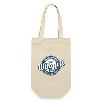 International Wingfoil Team - Gift Bag for Bottles - nature - Front