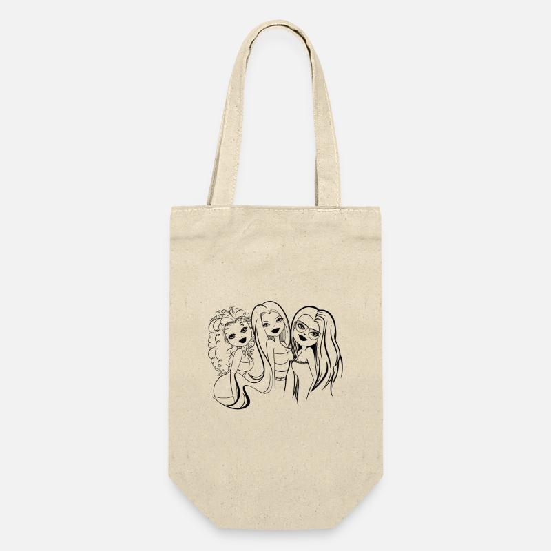 Autoritaire et girly - Sac à bouteille - nature
