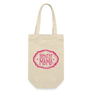 Bonus Maman Belle-Maman Cadeau Belle-Maman Rose - Sac à bouteille - nature - Devant