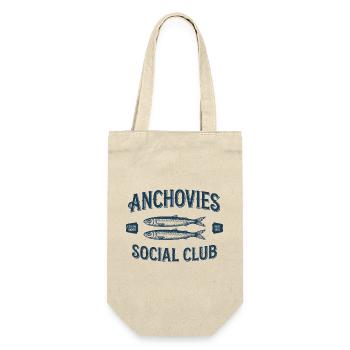 Anchovies Social Club - Gift Bag for Bottles - nature - Front
