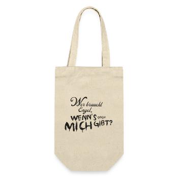 Qui a besoin d’anges quand j’existe - Sac à bouteille - nature - Devant