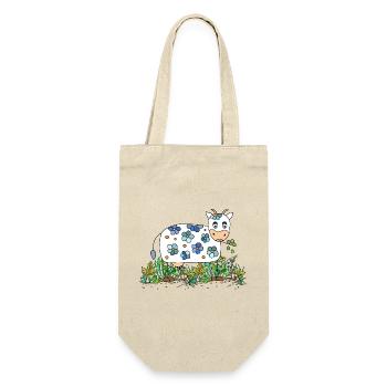 Cow - Gift Bag for Bottles - nature - Front