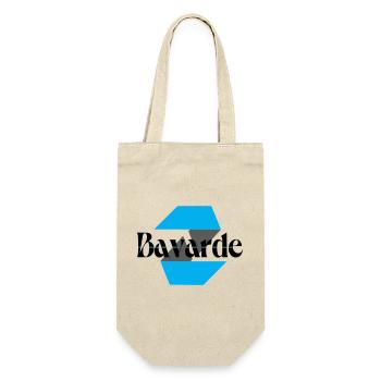 Chatty-Logo - Geschenkbeutel für Flaschen - Natur - Vorne