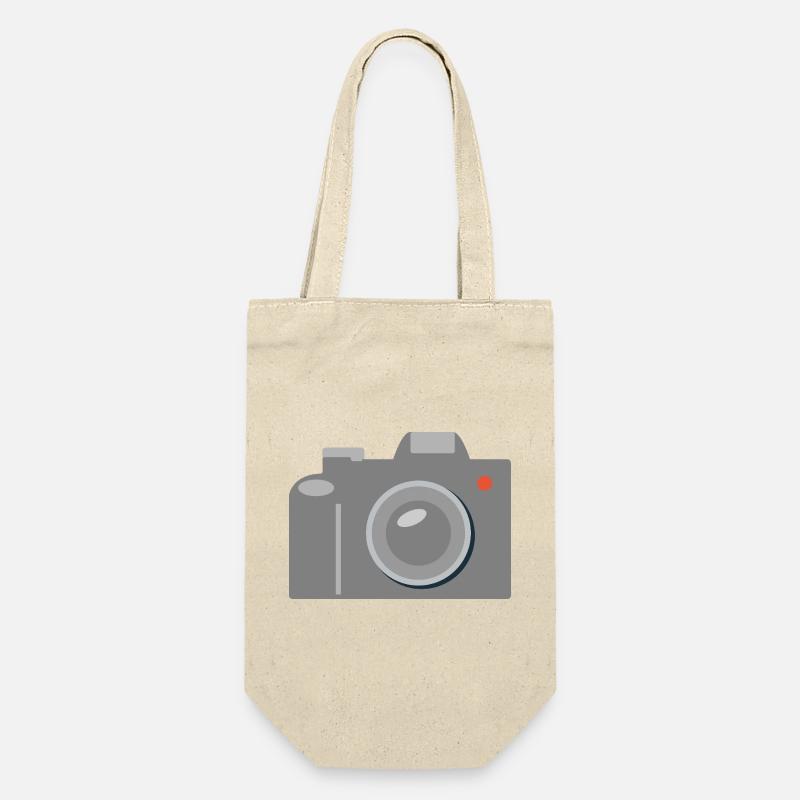 Icône de caméra Gris graphique - Sac à bouteille - nature