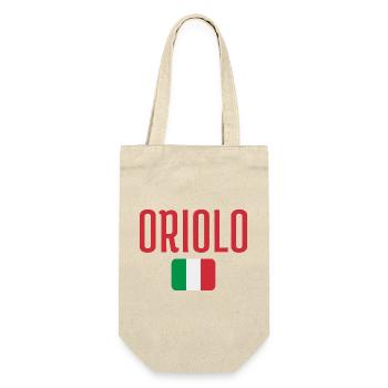Oriolo Italian Flag - Gift Bag for Bottles - nature - Front