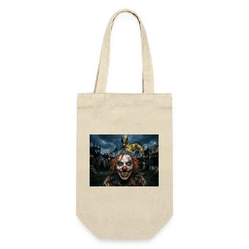 Clown Crazy - Gift Bag for Bottles - nature - Front