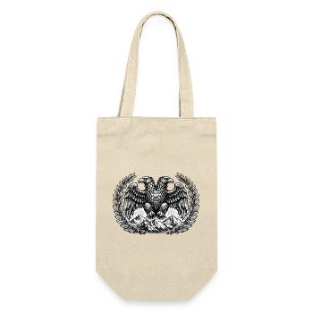 Albanie chemise drapeau aigle vacances balkanique cadeau - Sac à bouteille - nature - Devant