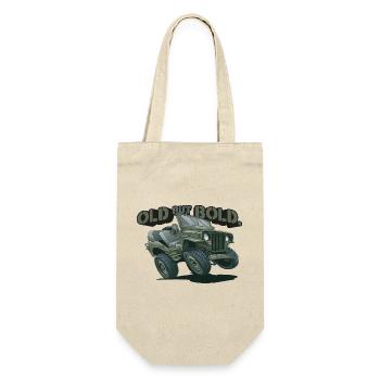 Willys MB – Old but Bold | RCCX - Gift Bag for Bottles - nature - Front