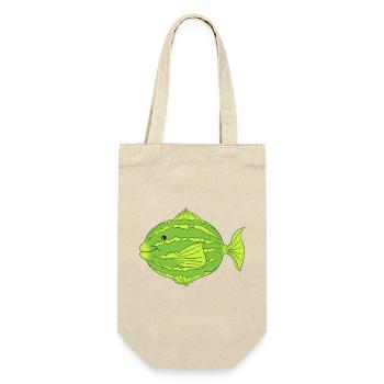 puffy - Gift Bag for Bottles - nature - Front