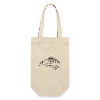 pike-perch - Gift Bag for Bottles - nature - Front