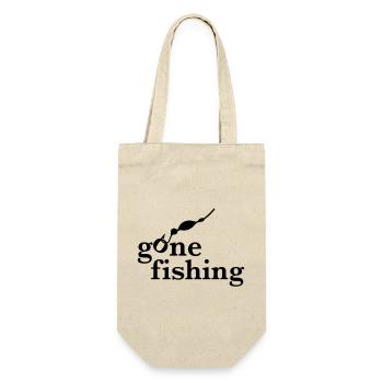 angling - Gift Bag for Bottles - nature - Front