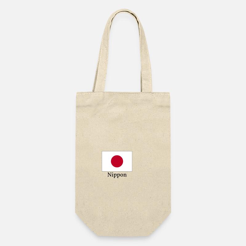Conception du drapeau japonais - Sac à bouteille - nature