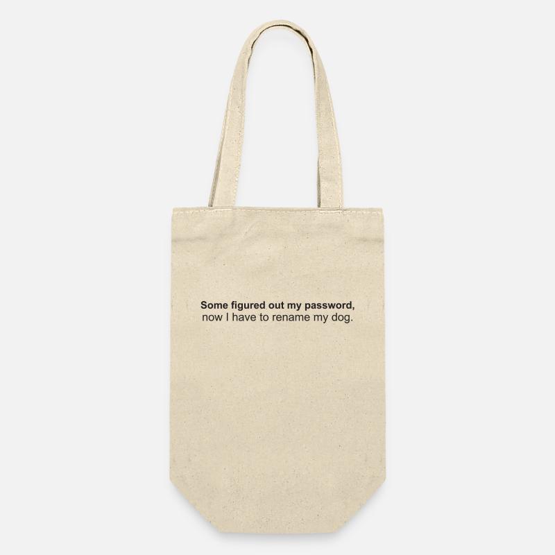 password dog - Gift Bag for Bottles - nature