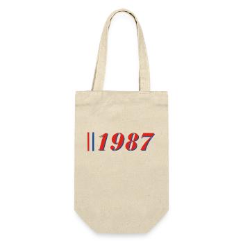 Year 1987 - Gift Bag for Bottles - nature - Front