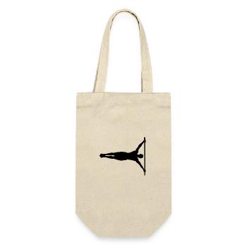 Human flag calisthenics - Gift Bag for Bottles - nature - Front