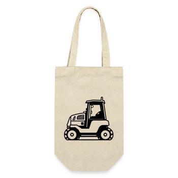 bulldozer - Gift Bag for Bottles - nature - Front