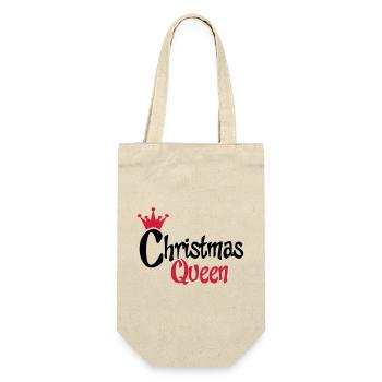 Funny Christmas T-shirt for women - Gift Bag for Bottles - nature - Front