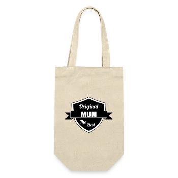 Best Mom - Mother's Day - Gift Bag for Bottles - nature - Front