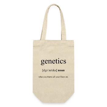 Genetics Definition Dictionary - Geschenkbeutel für Flaschen - Natur - Vorne