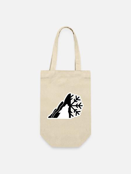 Mountain Logo - Gift Bag for Bottles - nature