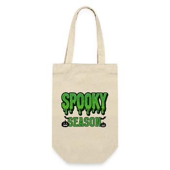 Spooky Season Illustration - Geschenkbeutel für Flaschen - Natur - Vorne