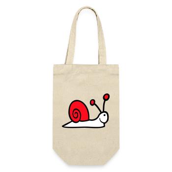 Snail Shell Cute Cute Happy Cool - Gift Bag for Bottles - nature - Front