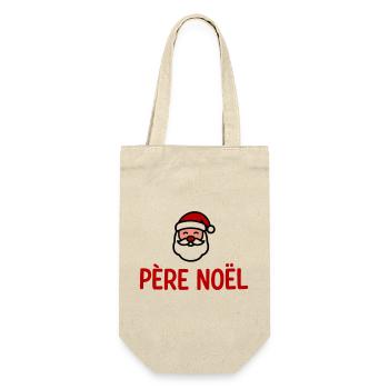 Santa Claus humor - Gift Bag for Bottles - nature - Front