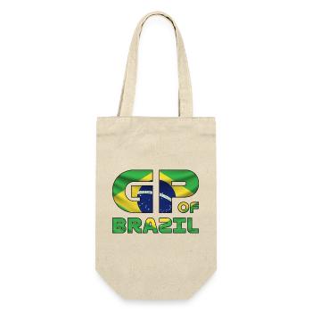 brazil_gp - Geschenkbeutel für Flaschen - Natur - Vorne