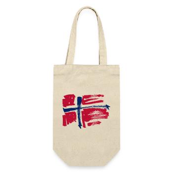 Norwegen  - Geschenkbeutel für Flaschen - Natur - Vorne