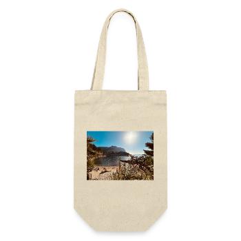 Sunny Beach Bay - Geschenkbeutel für Flaschen - Natur - Vorne