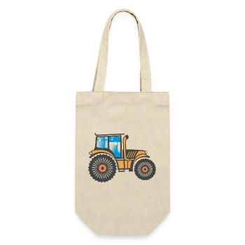 Tractor Tractor Agriculture Design - Gift Bag for Bottles - nature - Front