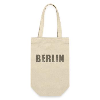 Berlin line font - Gift Bag for Bottles - nature - Front