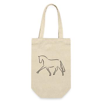 2541614 115410785 cheval de dressage - Sac à bouteille - nature - Devant