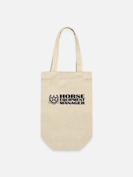 Horse Equipment Manager 2 Turniertrottel - Geschenkbeutel für Flaschen - Natur