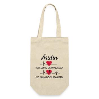 Médecin - Sac à bouteille - nature - Devant