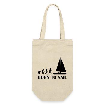 born to sail - Sac à bouteille - nature - Devant