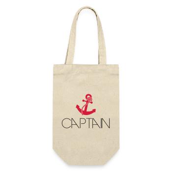 Captain Cool ancre Logo - Sac à bouteille - nature - Devant