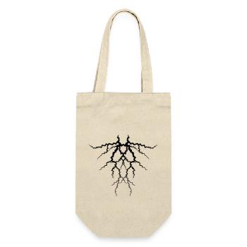 lightning pattern thunder weather storm storm electricity - Gift Bag for Bottles - nature - Front
