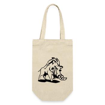 Wild boar dangerous - Gift Bag for Bottles - nature - Front