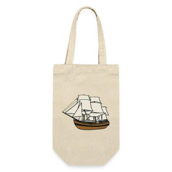 Sailing ship - Gift Bag for Bottles - nature - Front
