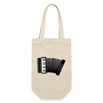 accordion - Gift Bag for Bottles - nature - Front