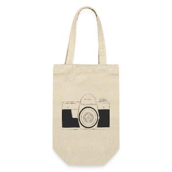 Appareil photo, appareil photo vintage, , vieil appareil photo, vieux - Sac à bouteille - nature - Devant