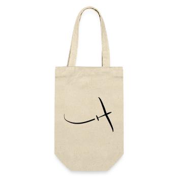 Glider Gliding Glider Glider Pilot Pilot - Gift Bag for Bottles - nature - Front