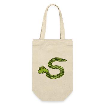 snake s - Gift Bag for Bottles - nature - Front